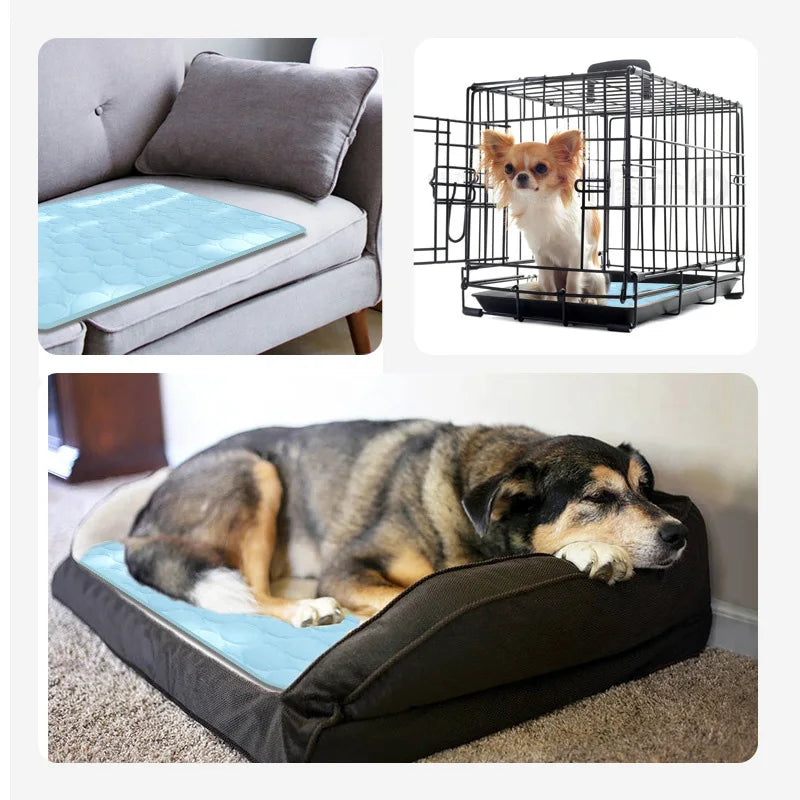 Summer Dog Cooling Mat Pet Self Cooling Pad for Dogs