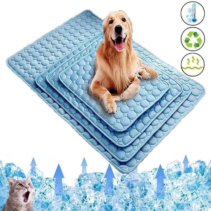 Summer Dog Cooling Mat Pet Self Cooling Pad for Dogs